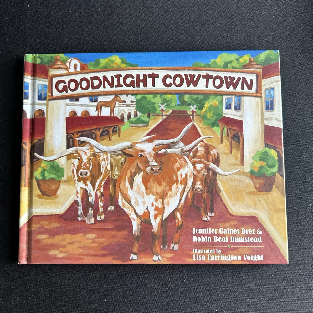Petit Chou Chou Goodnight Cowtown Coffee Table Book